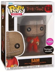 Funko Pop! Movies: Trick or Treat - Sam 1036 - Spirit Exclusive - Flocked